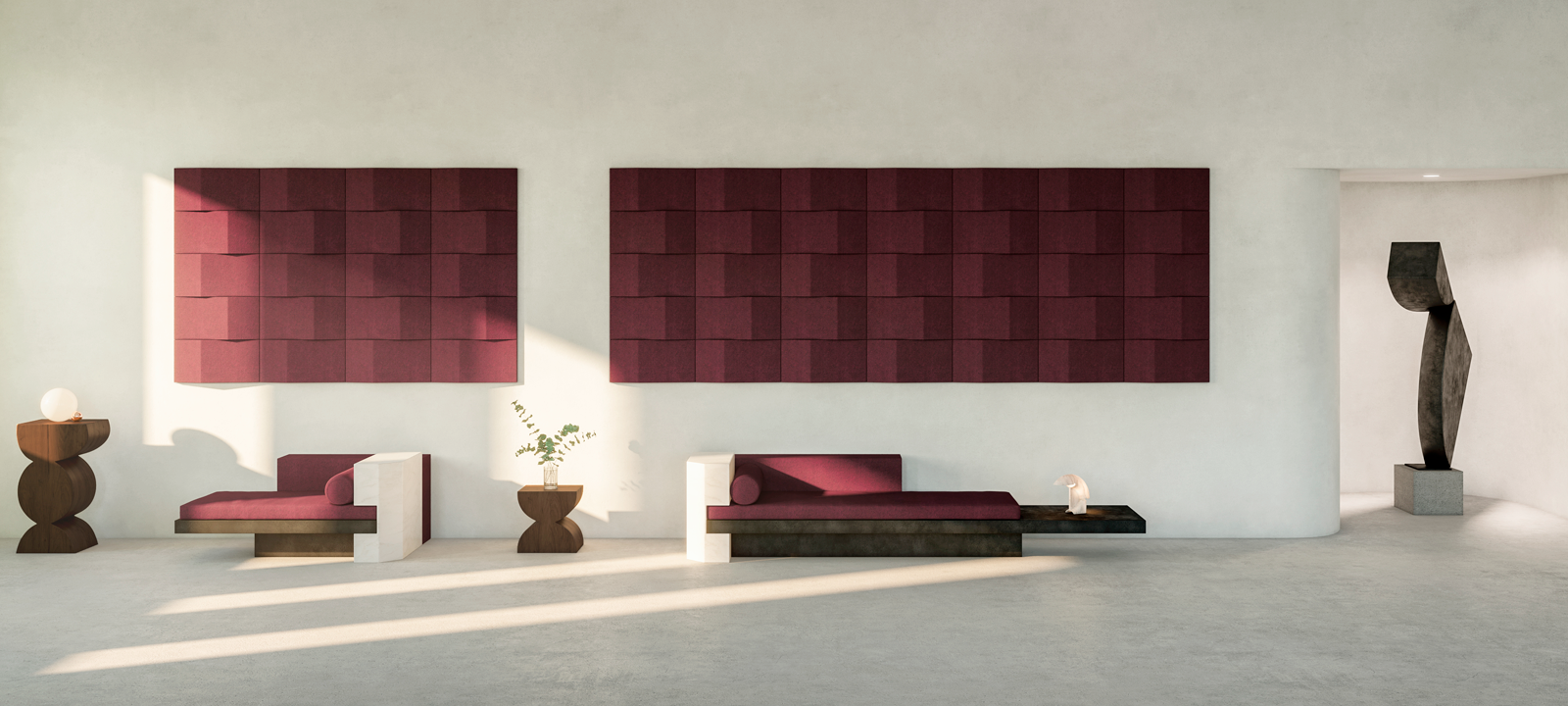 Triline Wall Panel Abstracta